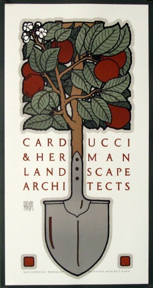 Carducci and Herman Original Poster David Lance Goines Vintage Poster